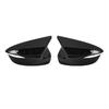 For Mazda CX-5 CX-3 CX-4 2015 2016 ABS Car Rearview Side Mirror Cover Wing Cap Exterior Door Housing Trim Adhesive Sticker