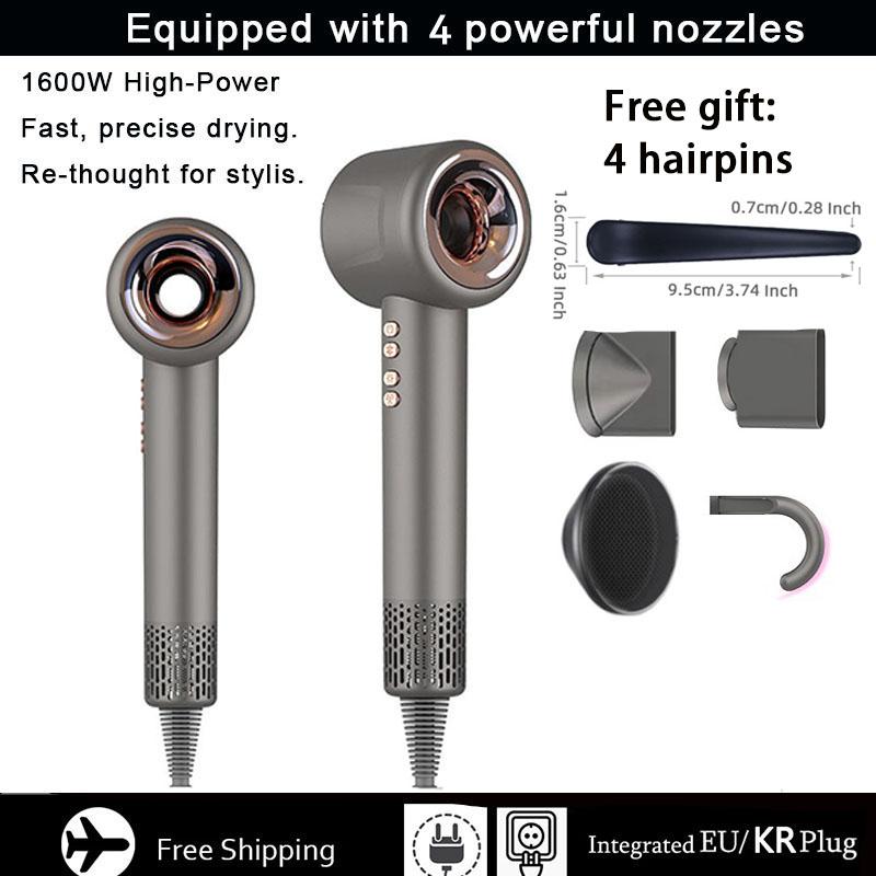 1600W Super Leafless Hair dryer Personal Hair Care Styling Negative Ion Tool Constant Anion Electric Hair Dryers US