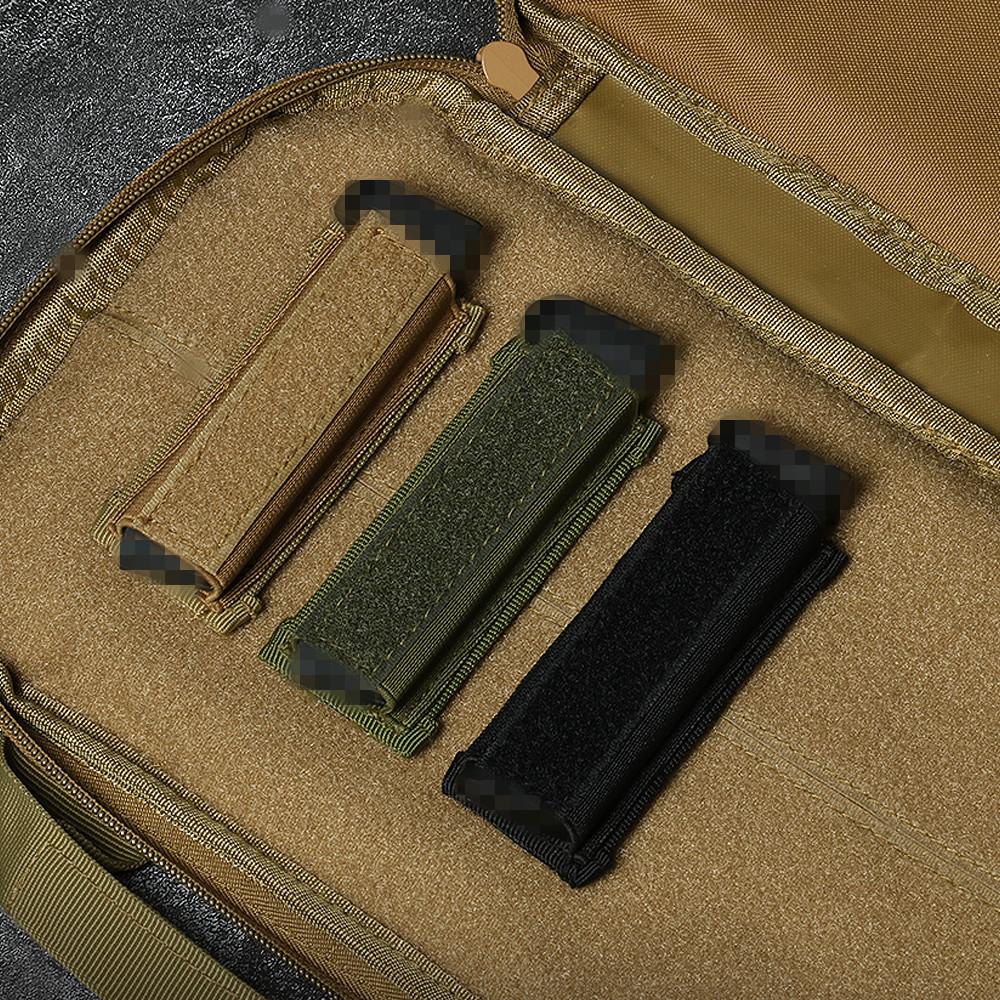Outdoor multi-functional 9mm single-piece EDC insert Velcro hook textured bullet bag