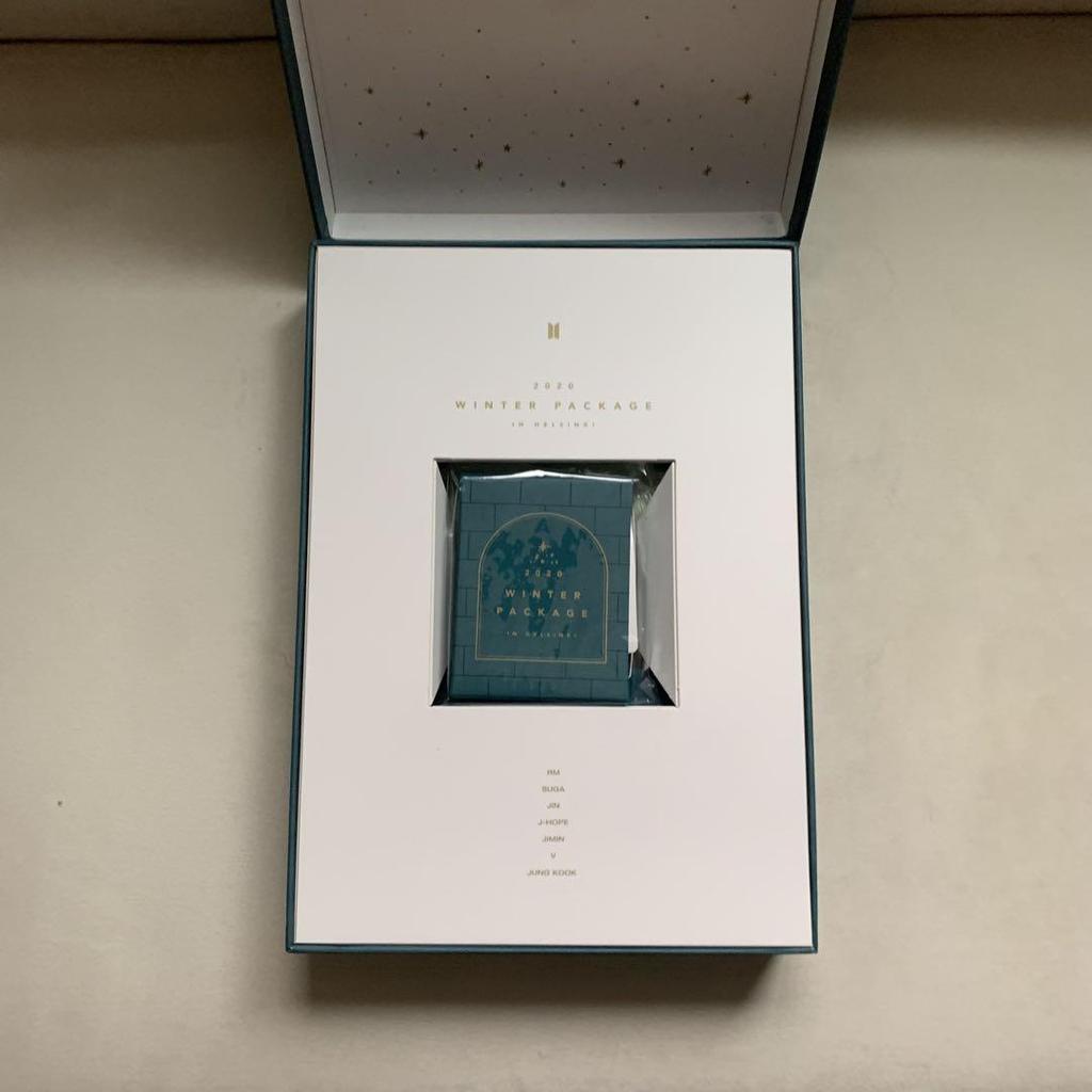 [USED] BTS 2020 winter package DVD Seagreen with Japanese subtitles