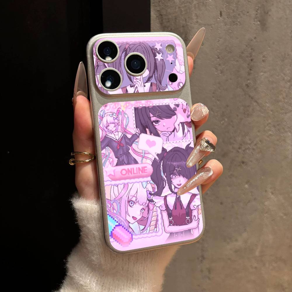 Needy Girl Overdose Game Cute Girl Wrap Sticker For IPhone17 Pro/17pro Max Phone Decal Skin Rear Protector Case Film Full Cover