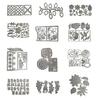 Christmas Light Die Cuts Embossing Stencils Leaf Metal  Cutting Dies Stencils for Album Cards Photo Decorations