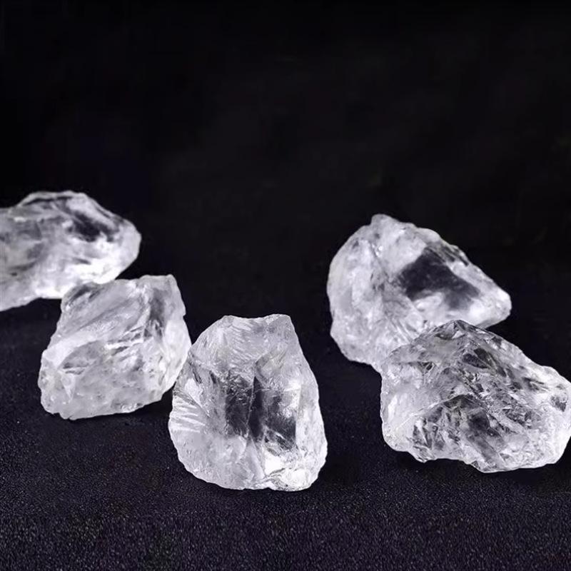 Labradorit & Čirý křemen Surový krystal Ornament – Velký řezbářský materiál & Vyučovací vzorek.