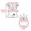 Motorcycle Spark Plug Head Bolt Cap Engine Topper Cover Crown For Harley Twin Cam Sportster XL883 Softail Dyna Big Twin 1340 Evo