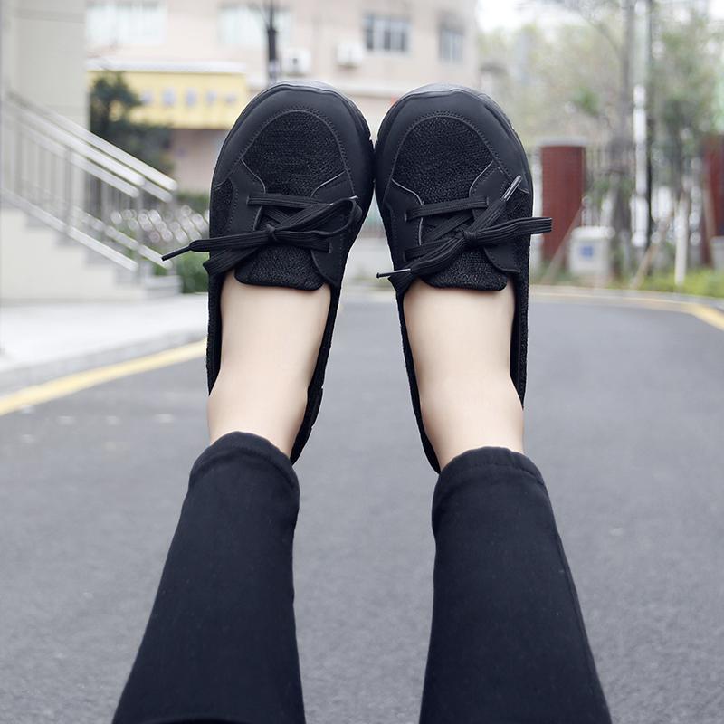 Women’s Summer Casual Outdoor School Student Shoes Lightweight Girls Sneakers Plus Size Slip on Shoes