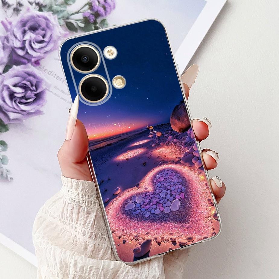 For Oppo Reno 9 Pro 5G Case PGX110 Cool Design Luxury Painted Cover Soft Silicone Case For Oppo Reno9 Pro Reno 9 5G Fundas Coque