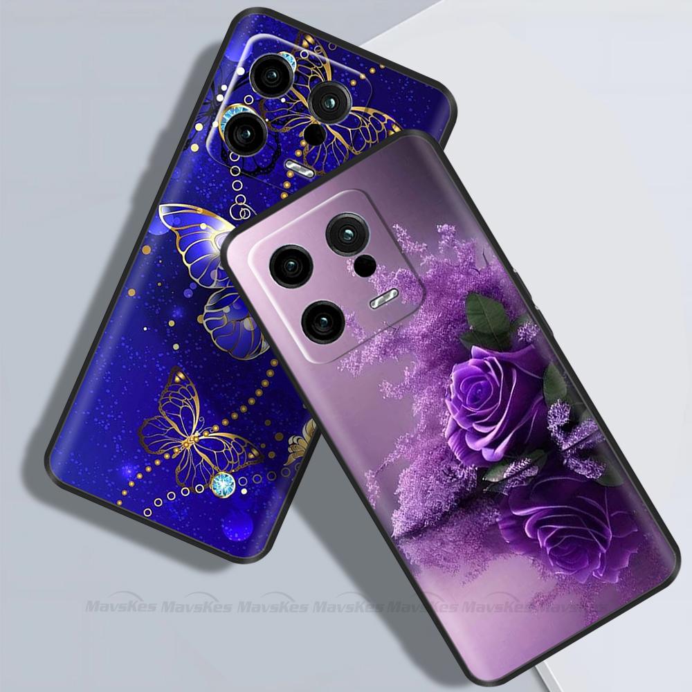 For Xiaomi13 Pro Case For Xiaomi 13 Pro Case Cute Painted Phone Cover Soft Liquid Silicone Phone Cases For Xiaomi 13 Funda