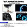 Mandark LED Car Cup Holder Lights, 2PCS Waterproof 7 Colors Changing Vehicle USB Charging Coaster Pad, Auto Interior Atmosphere Lamp Cup Mat
