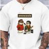 Snowasis Christmas TShirt Funny Snowman Band Shirt Festive Music Lover Tees  Harajuku High Quality Cotton Tops Streetwear