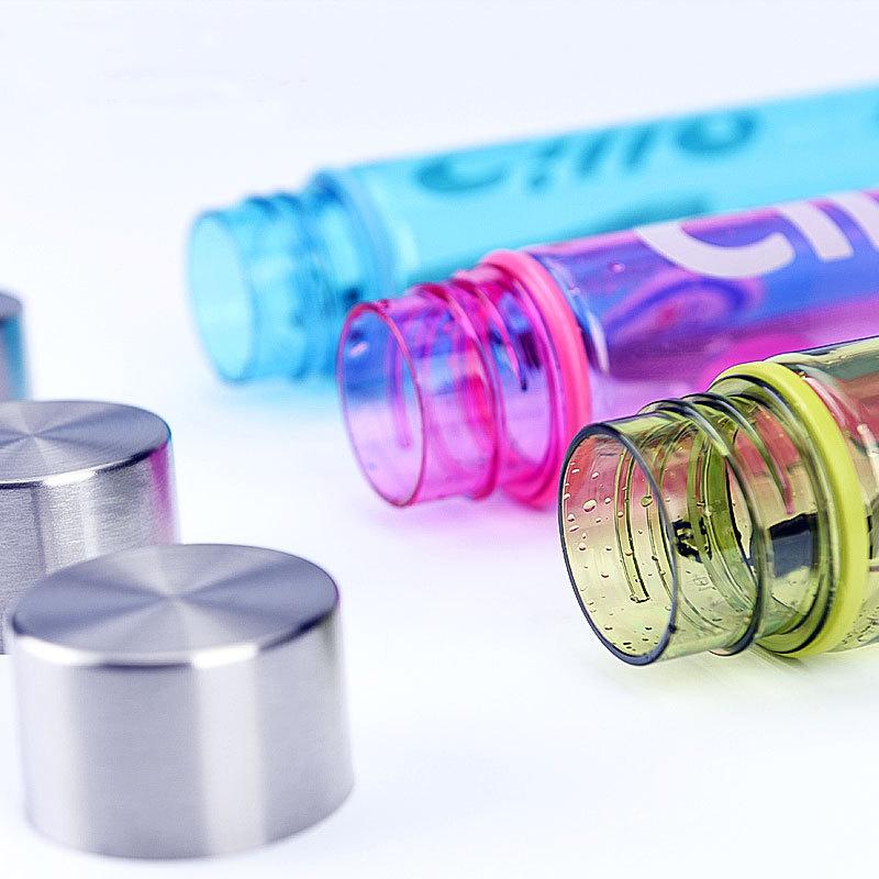 Colorful Leakproof portable water bottle Sports light kettle Travel camping hiking office kettle New Mini kids water bottle