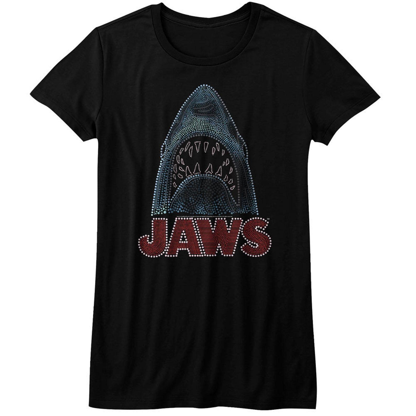 Jaws Be Dazzled Black Junior Women s T-Shirt S