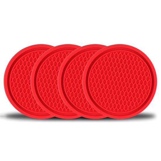 

Гладкая автомобильная подставка, которую нелегко деформировать, прочный дизайн с канавками красный