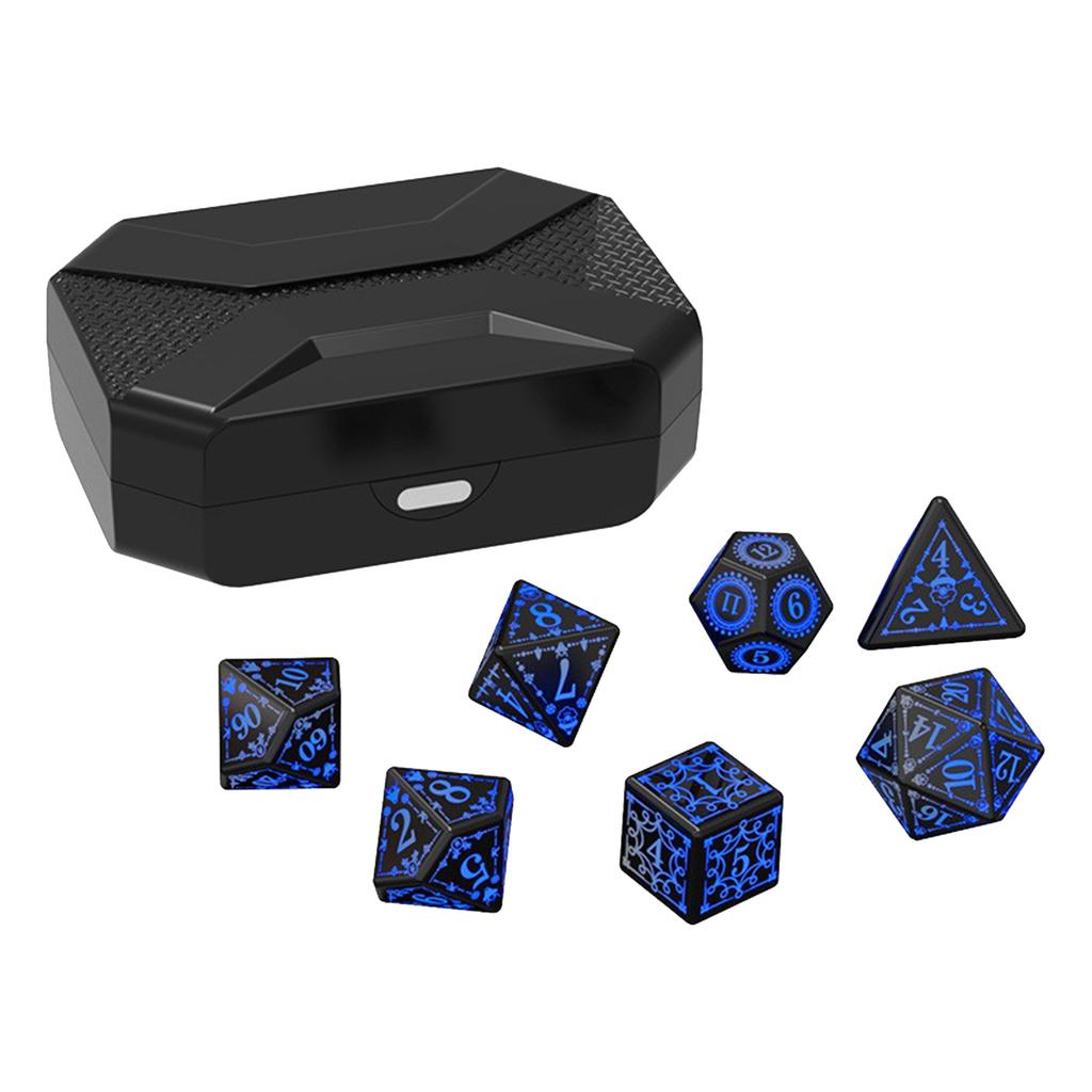 Coloured 7 Potion Dice Set ,D4 Dice Set Potion Tokens Dice RPG Accessories Polyhedral Dice Set Role Playing Dice For RPG Player Party Favors Gifts