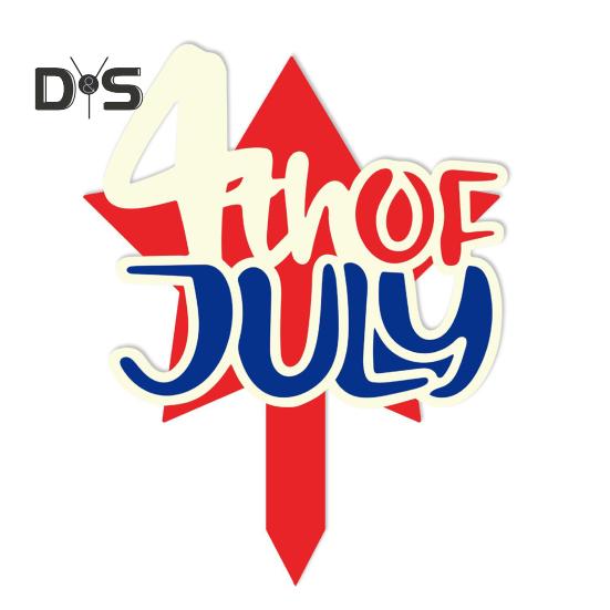 Star Patriotic Garden Stake American Style Outdoor Stake 4th of July Holiday Decor for Home Independence Day Yard Lawn Decoration