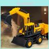 Kids Inertia Engineering Truck With Sound And Flashing Lights For Preschool Play