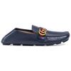 Horsebit Double G Loafers Men's Blue 450891 DTM10 4062