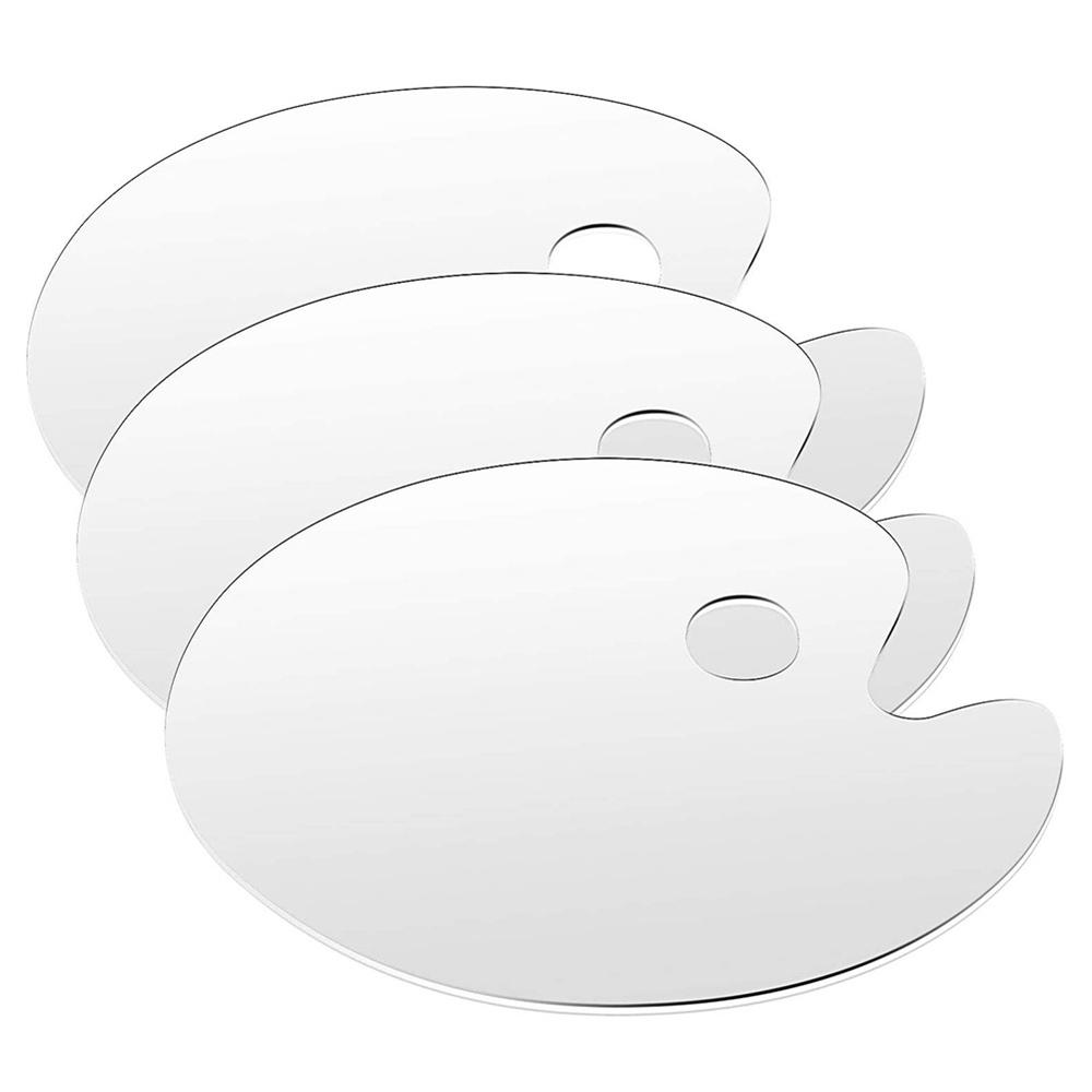 Painting Gouache Drawing Supplies Painting Palette Clear Paint Tray Pigment Pallet Palettes