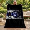 FC Dinamo Minsk Blanket Flannel Blanket Soft Cozy Plush Throw for Sofa Bed Lightweight Home Decoration Gifts for Christmas Various Holidays