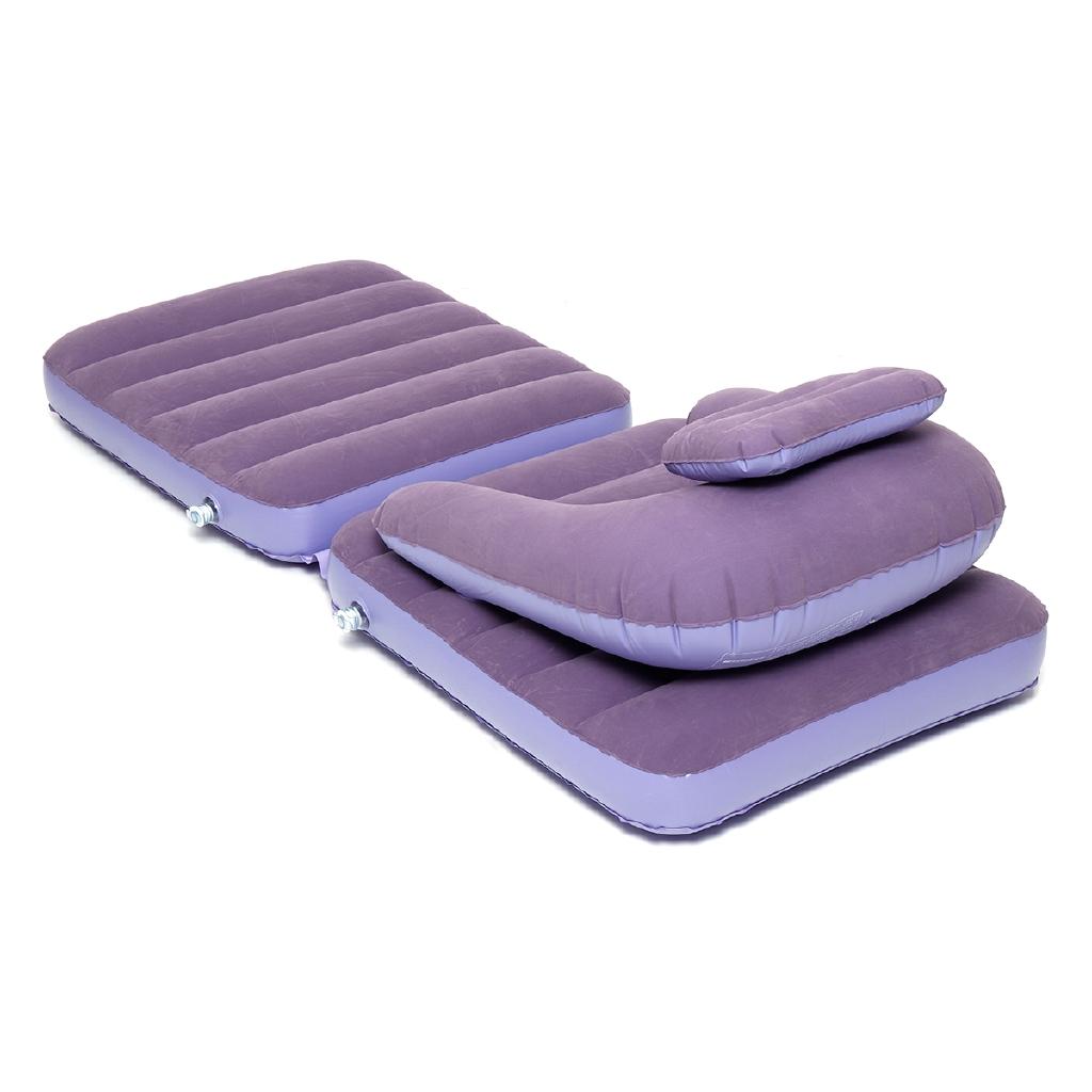 Light Waterproof Inflatable Lazy Sofa Camping Air Sleeping Bags Beach Lounge Home Office Chair Fast Folding With Air Pump