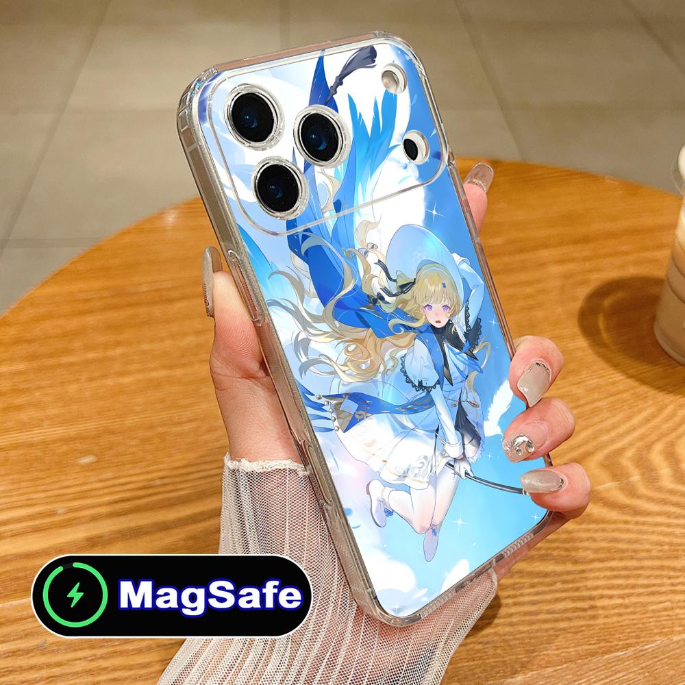 

Wuthering Waves Phoebe Phone Case for iPhone 17 16 15 14 13 12 11 Air Pro Max Plus Mini Magsafe Clear Colorful Cover Cellphones iPhone 11 Pro Max