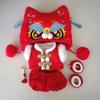 New Year Outfit For Labubu 17cm Doll Clothes Chinese Spring Festival Antique Clothes For Labubu Doll  Accessories