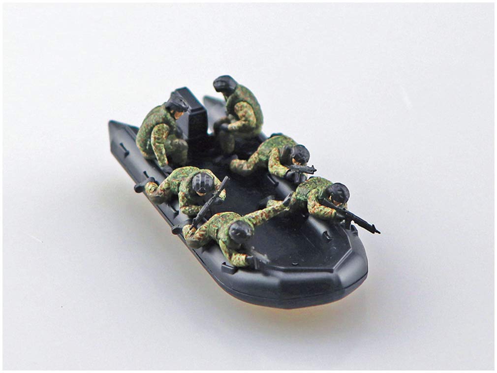 Aoshima Bunka Kyozai Military Model Kit Series SP Japan Ground Force Amphibious Vehicle Command and Communication Type Assault Plastic Model Kit Co.,