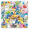 50 Cute Pokemon Q Version Anime Stickers - Planner, Suitcase, Computer Decor, DIY Drip Glue Stickers