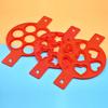 4 Hole Egg Pancake Ring Nonstick Pancake Soufflé Making Mold Silicone Cake Omelet Cooker Shaper Tool Kitchen Baking Accessories