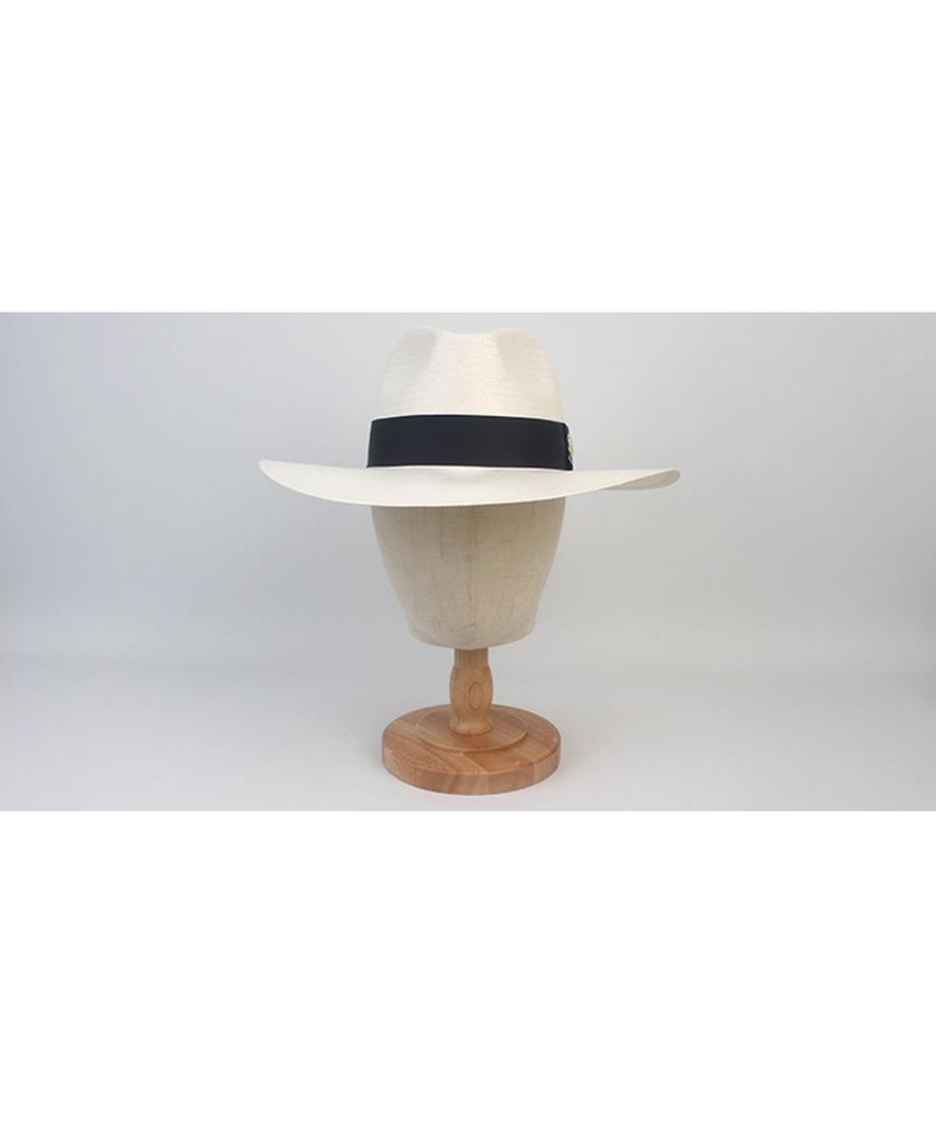 Yunibeosyeolkemiseuteuli Summer Navy Line White Long Fedora