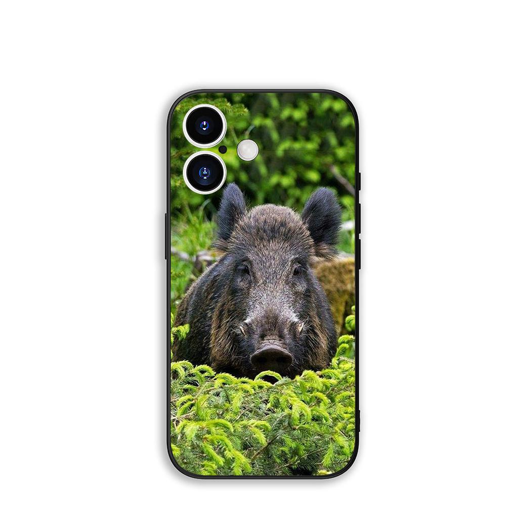 Phone Cover Pig Animal Wild Boar Casing for Apple iPhone 17 16 11 Pro XS Max XR 6 7 8 Plus + 16E SE 2020 Air 5 8+ Case