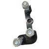   Excavator L Shaped Bracket Replacement for     Excavator 3 Hole Hydraulic Thumb Clip Bracket with 3 Pull Pins