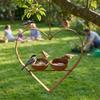 Large Capacity Heart Shape Bird Feeder Double Bowl Bird Water Drinker  Outdoor Use