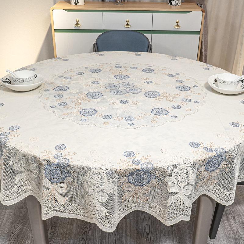 Tablecloth Floral Print Rectangle PVC Tables Cover Modern Luxury Waterproof Table Cloth Oil-proof Party Banquet Home Decoration