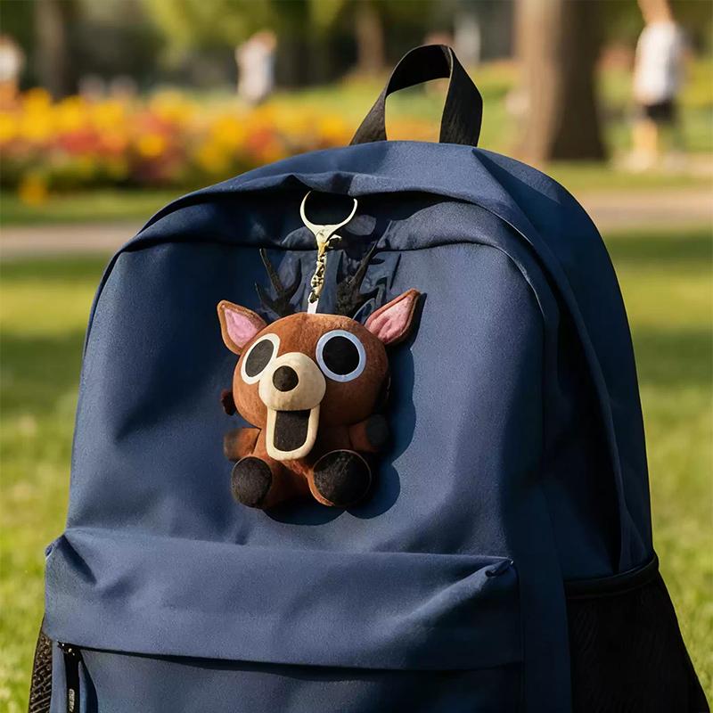 99 Nights In The Forest Deer Plush Toys Anime Game Peripherals Animals Keyring Accessory For Backpack Cosplay Fans Birthday Gift