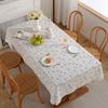 Henggang Floral Tablecloth Pastoral Printing Cotton And Linen Tablecloth Tablecloth Household Cover Towel Fringed Lace Spot