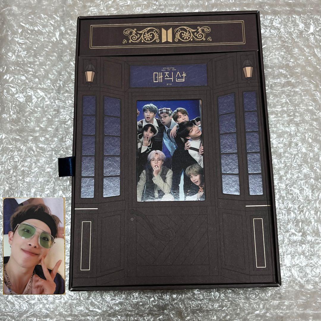 [Б/У] В комплекте фотокарточка RM Magic Shop BTS Magic Shop Корейская встреча фанатов DVD