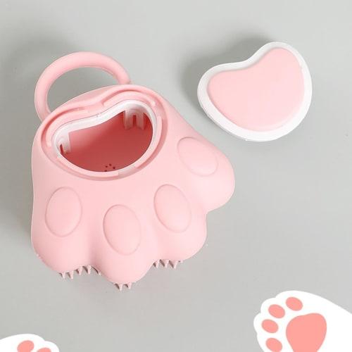 Misaakoeq Baby Shower Brush, Cradle Cap Brush - Newborn Head Scrubber, Silicone Baby Cradle Cap Brush for Babies, Baby Bath Scrubber, Soft Face Scrubb
