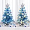 60cm Blue Mini Christmas Tree Set - Desktop & Window Display Decorations
