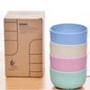 Wheat Straw Rice Bowl Set, Tableware Set, Plastic Bowl with Aroma, Heat-resistant Children's Soup Bowl