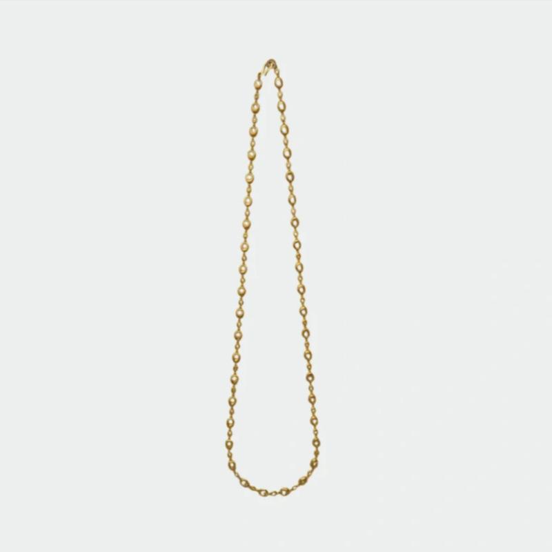 Unique Personality, Niche Design, High-Grade Metal O-Shaped Oval Long Clavicle Chain, Fashionable And Simple Necklace, Women