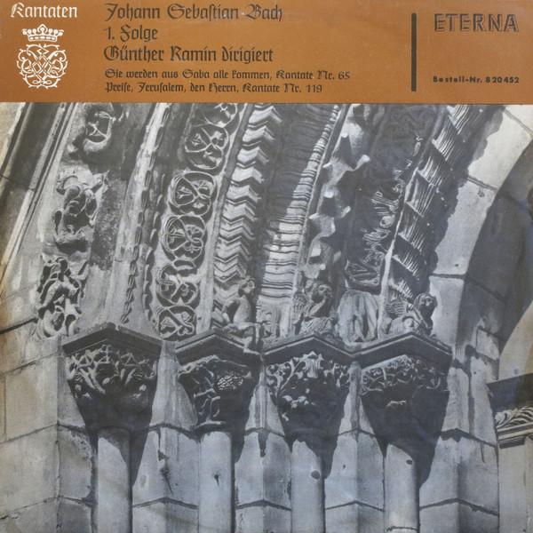 

LP Record JOHANN SEBASTIAN BACH, GUNTHER RAMI - Sie Werden Aus Saba Alle Kommen, Ka 820452 ETERNA 1965 German Dem Classical Used