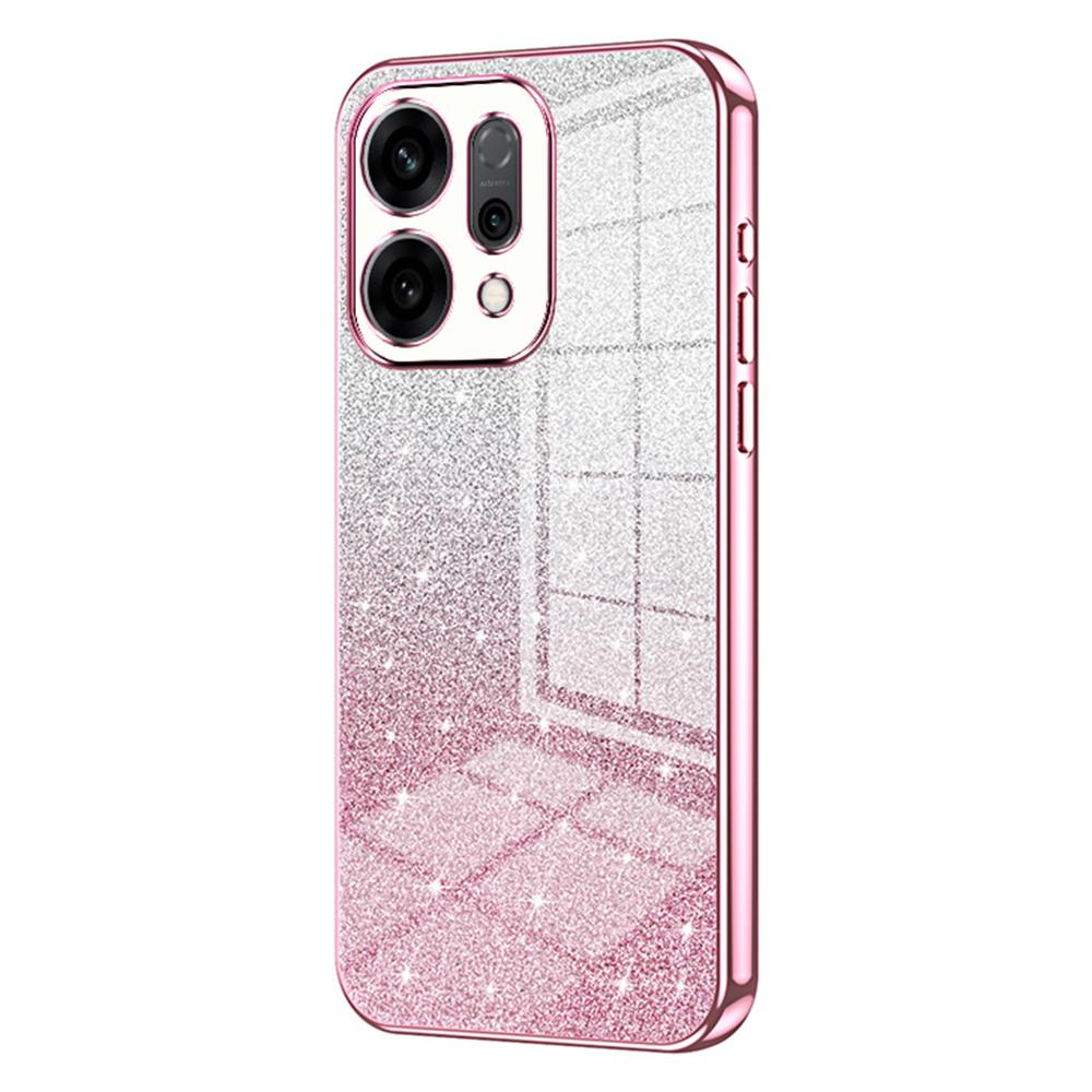 For Oppo Reno14 5G (Global) Case Electroplating Gradient Glitter TPU Phone Cover