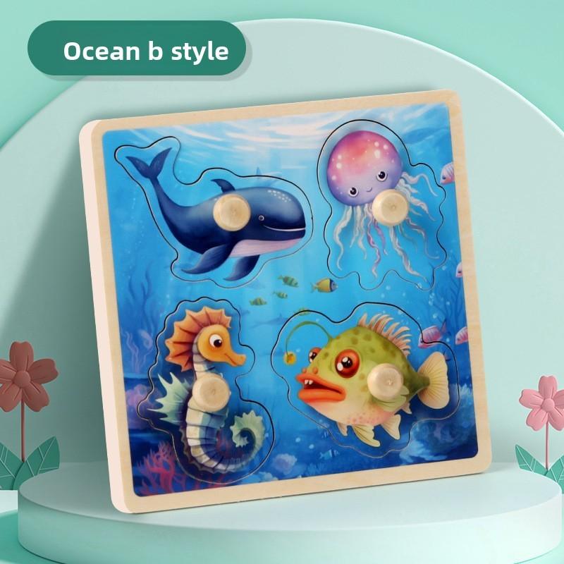 Puzzle Dinosaur Play Board For Kids Educational Fun And Motor Skills Development