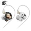 KZ EDZ Earphones Ultra Wide Frequency IEM Dual Damping Wired Headphones HiFi Bass Earbuds Gaming Headset With Mic PK EDX PRO X