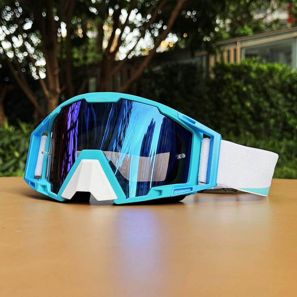 Motorcycle Goggles Men's Moto Cross Riding Windproof And Sand Resistant Detachable Off-road Helmet Glasses