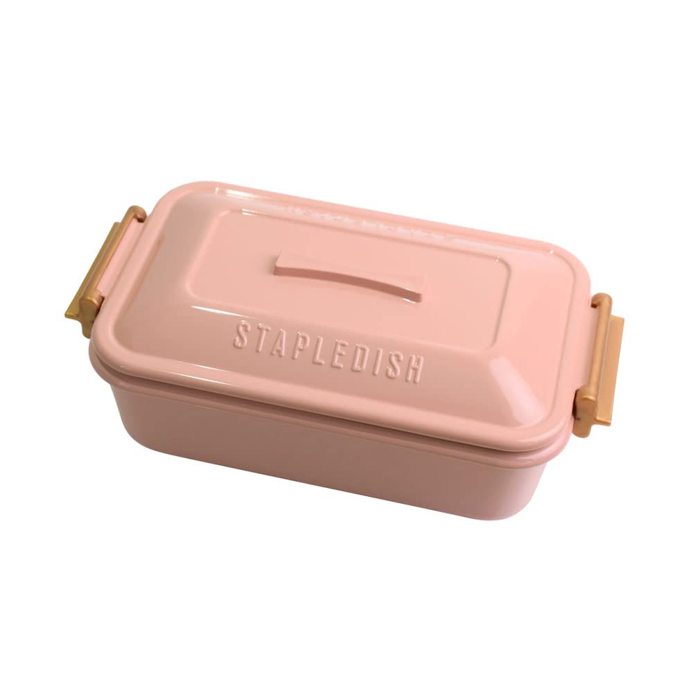 

Sabu Staple Antibacterial Tight Lunch 1 Tier Pink 600mL 377013