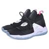 Li Ning ALL DAY 5 Way Of Wade Abrasion Resistant Breathable Mid Top Basketball Shoes Men's Black White ABPQ015-1