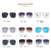 New Gradient Square Vintage Sunglasses For Men Women Luxury Sun Glasses Fashion Male Driving Fishing Eyewear UV400 Óculos De Sol