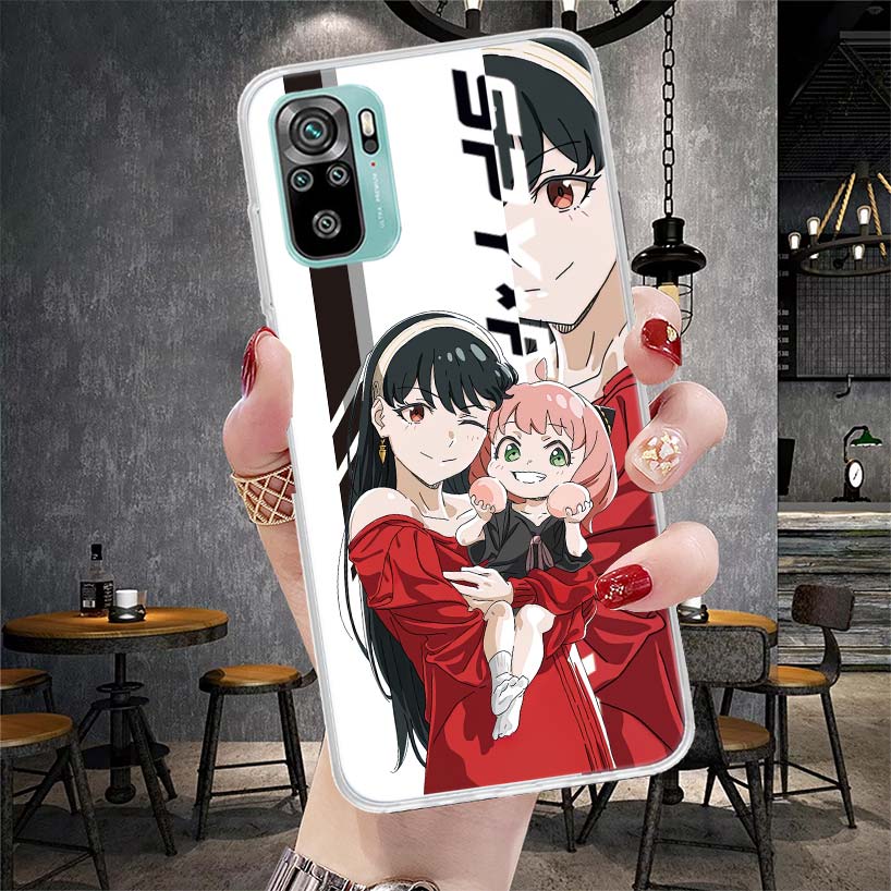 Anime Spy Family Anya Soft Phone Case For Xiaomi Redmi Note 15 14 14S 13 12 Pro Plus 12S 11 11S 11E 10 10S 11T 5G Fundas Coque R
