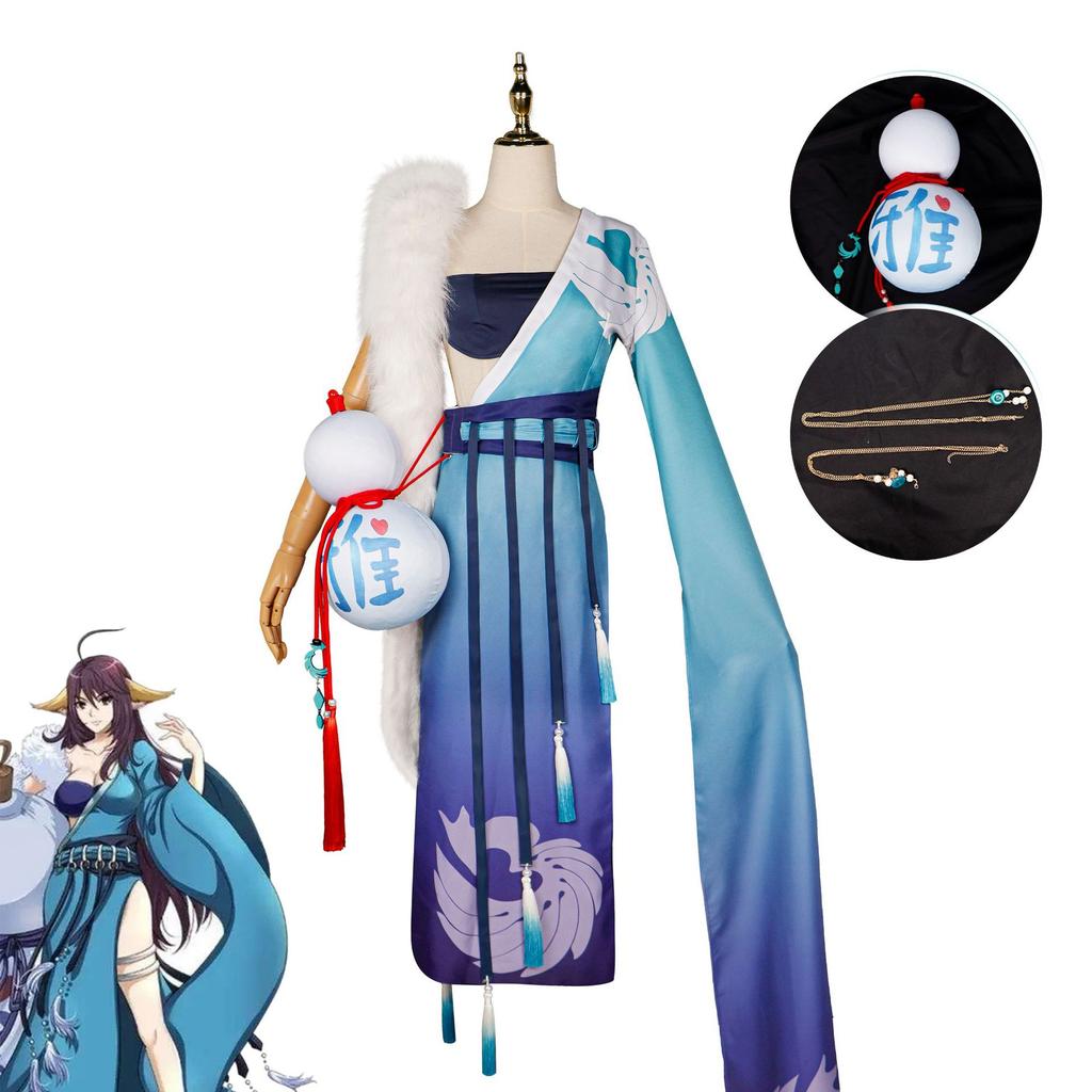 Tushan Yaya & Tushan Rongrong Cosplay Costume, Fox Spirit Matchmaker Halloween Role Play Outfit